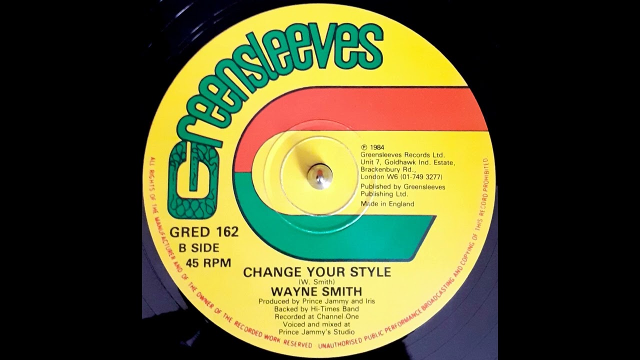 WAYNE SMITH - Change Your Style / Version 1984