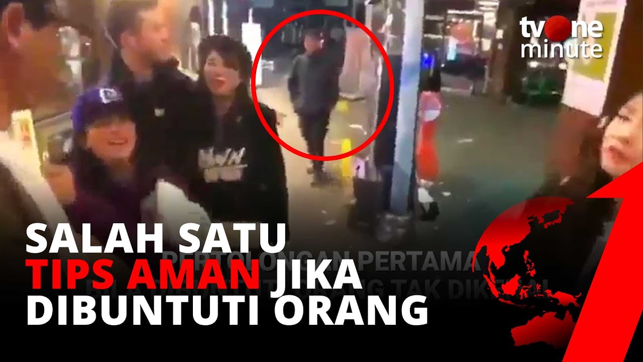 PERHATIKAN! Cara Perempuan Bertopi Putih Minta Tolong saat Dibuntuti Orang Tak Dikenal | tvOne