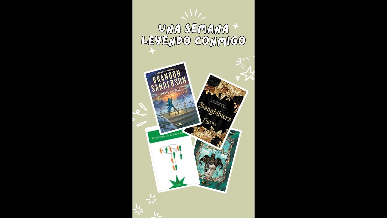 ✨ Una semana leyendo conmigo 📚