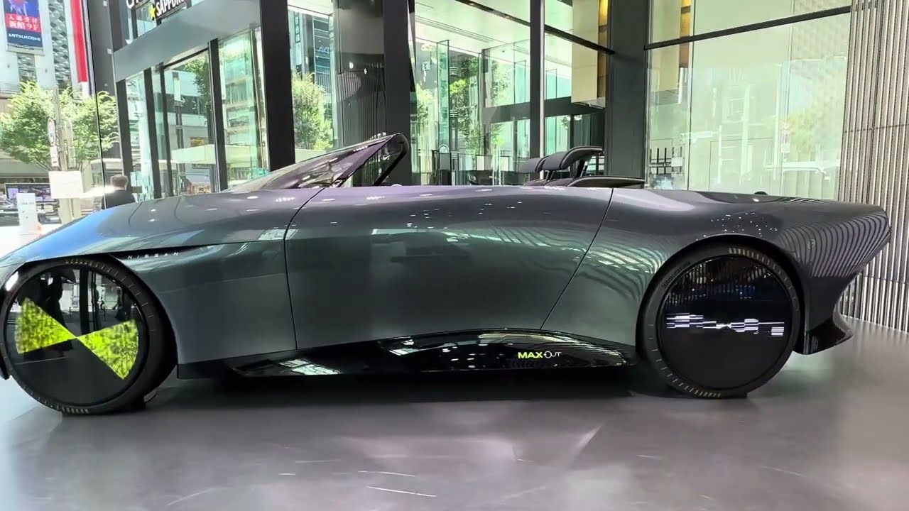 Nissan Futures Max Out electric roadster concept
