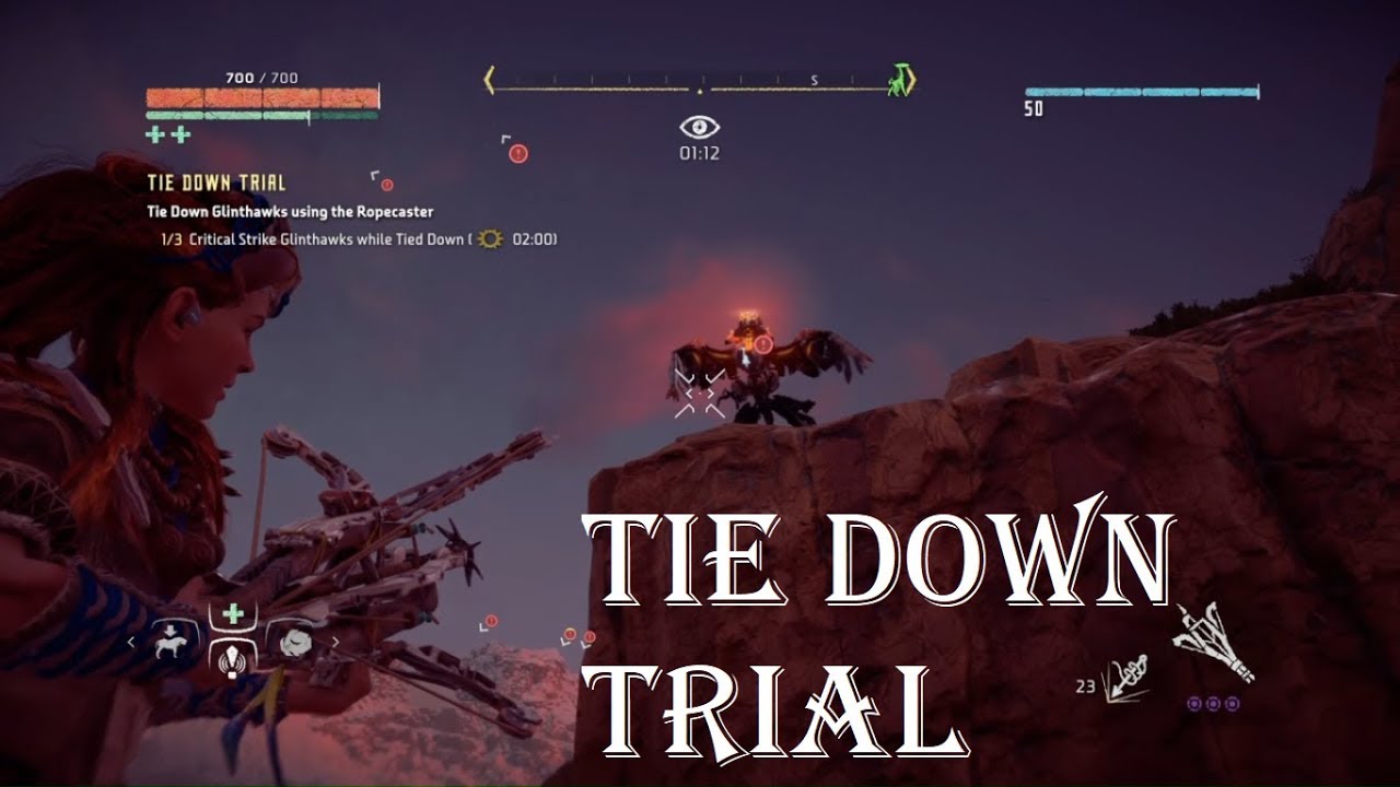 Horizon: Zero Dawn: Greatrun Hunting Grounds - Tie Down Trial