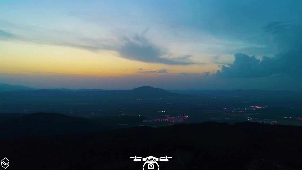 Poiana Brasov - NIGHT - Visit Romania - #GoUP.ro [Filmare Cu Drona]