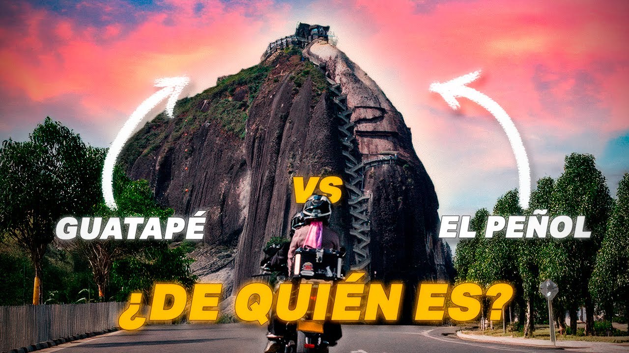 De quién es LA PIEDRA más famosa de Antioquia? | Guatapé Antioquia