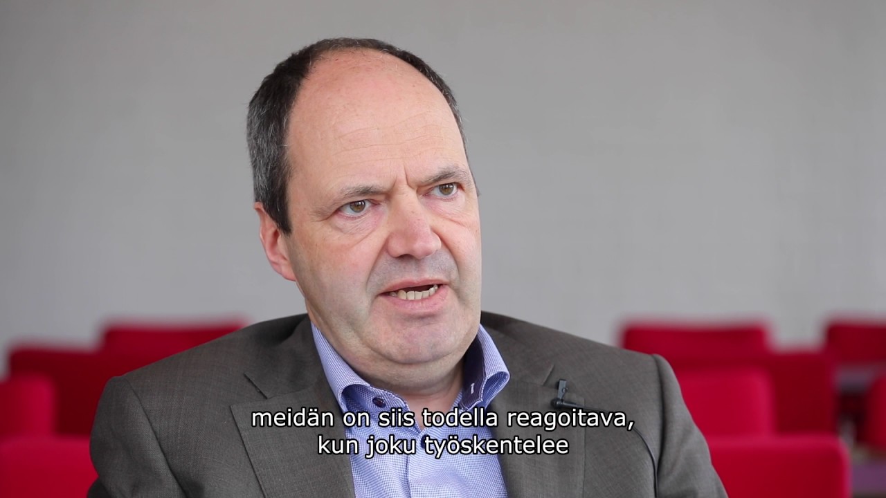 Martin Lindqvist, CEO SSAB, about safety work. Finnish subtitles.