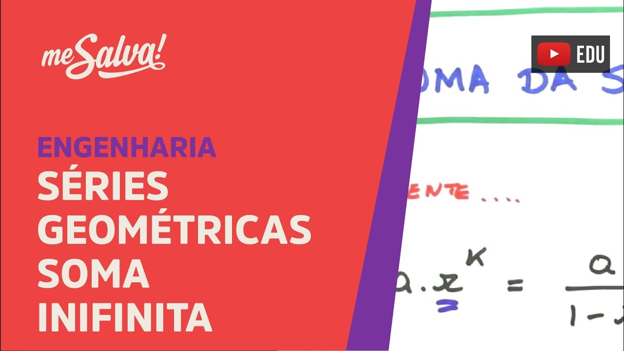 Me Salva! SER04 - Séries Geométricas: Soma infinita