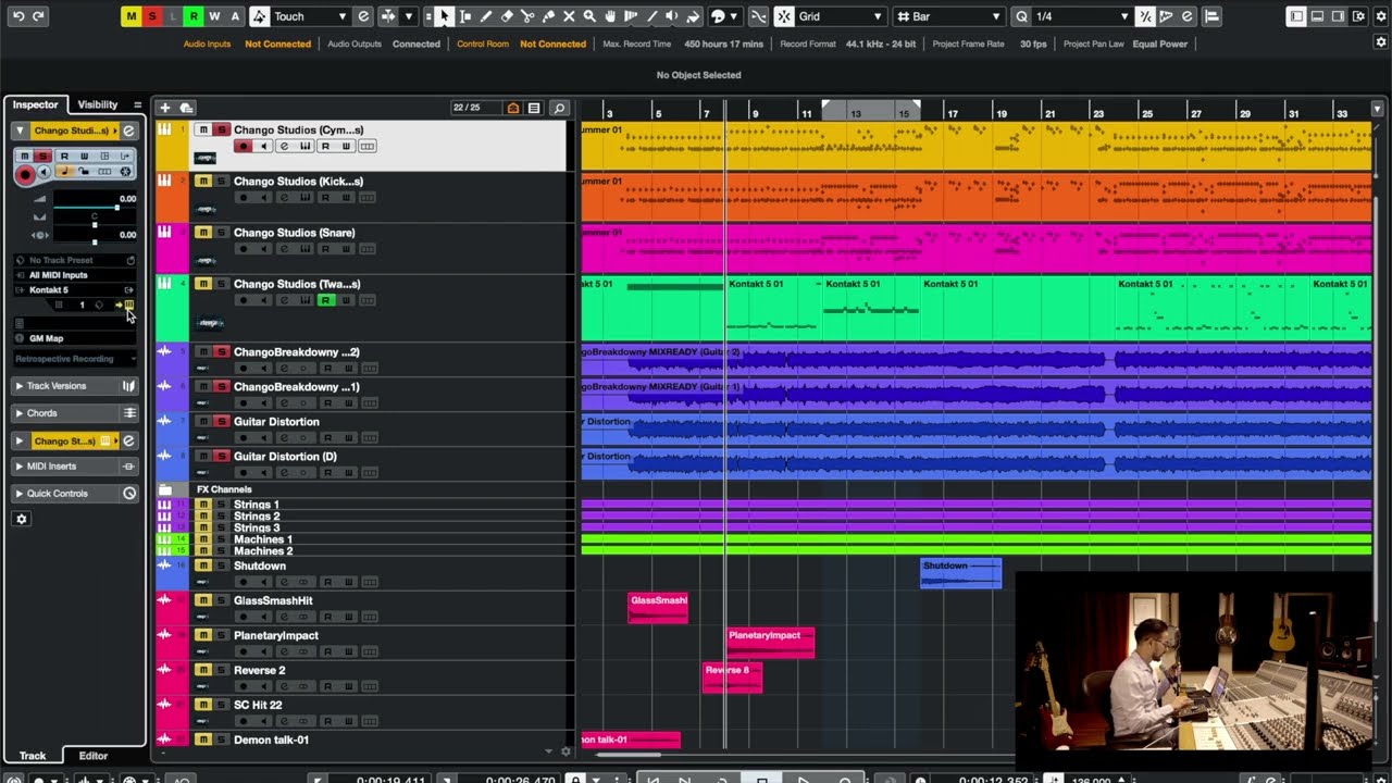 Chango Studios Production Mixing Tutorial (Drums + Bass)