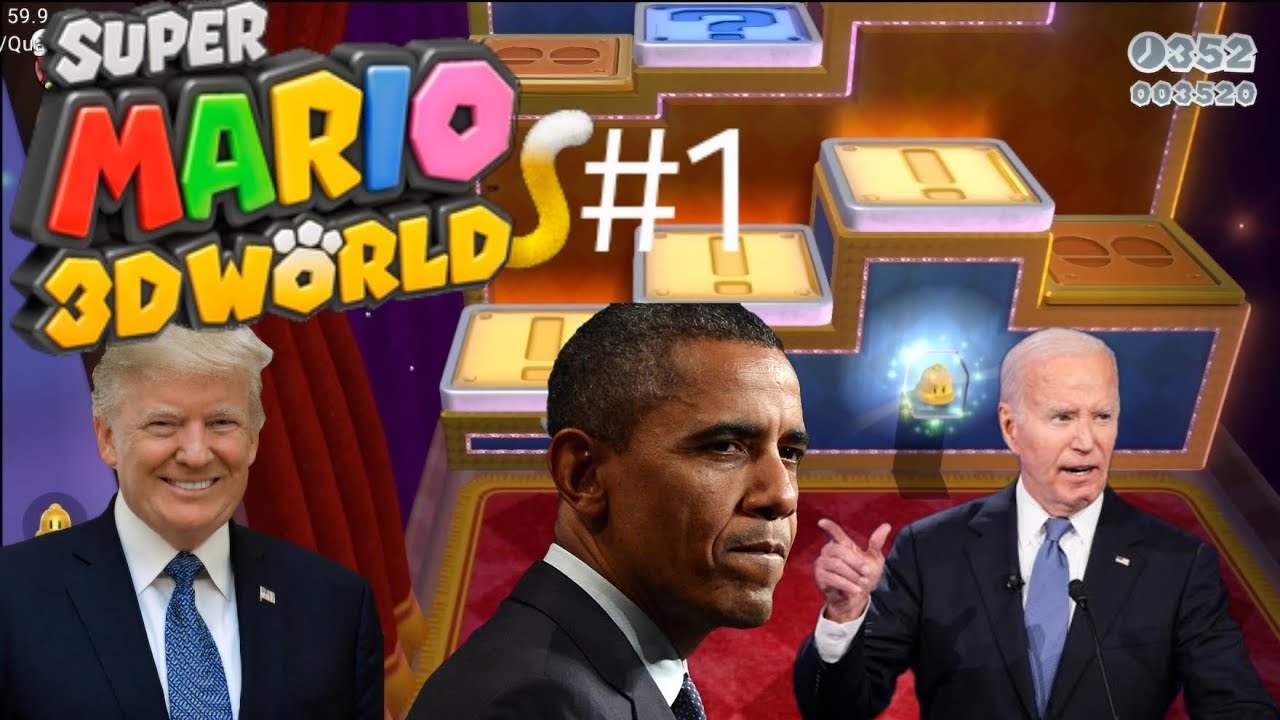 Presidents Play Super Mario 3D World: Episode 1