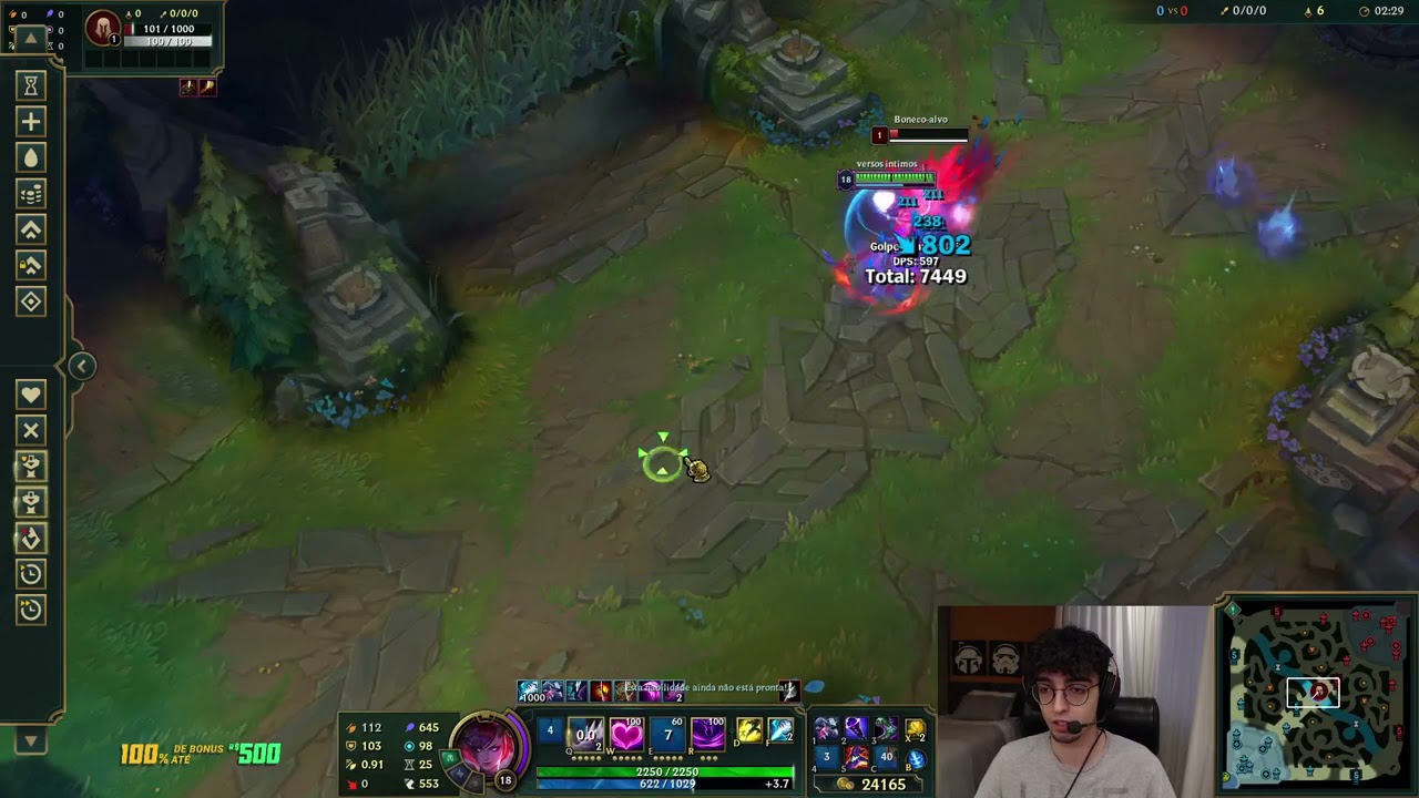 KEIO ENSINA COMBO DE EVELYNN