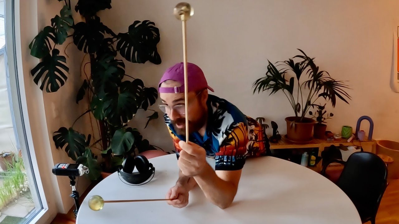 amazing drum samples with the bouncy sticks