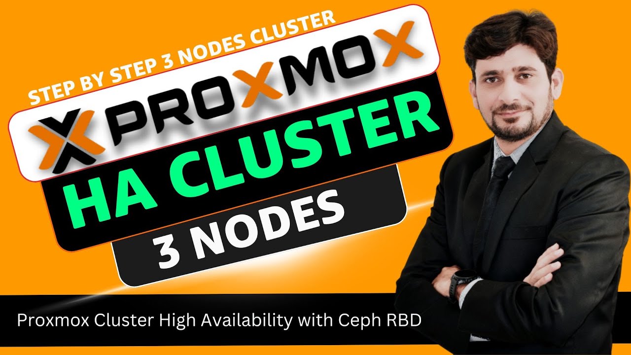 Как создать кластер Proxmox из 3 узлов для обеспечения высокой доступности | Пошаговое руководство
