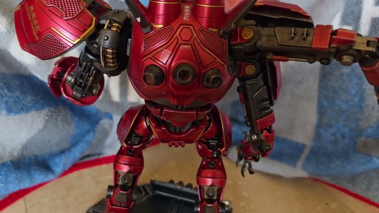 Infinity Studio Heavy Mecha Crimson Typhoon show and tell.