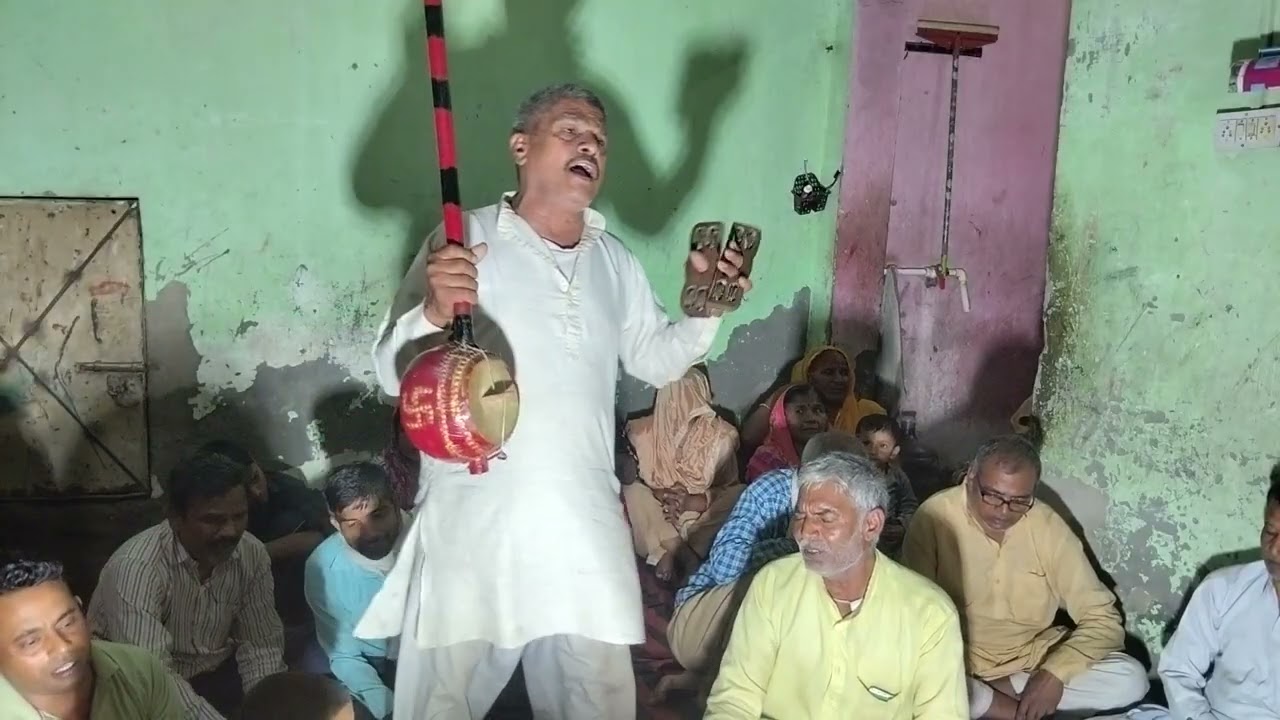  गांव बंथला में सत्संग 