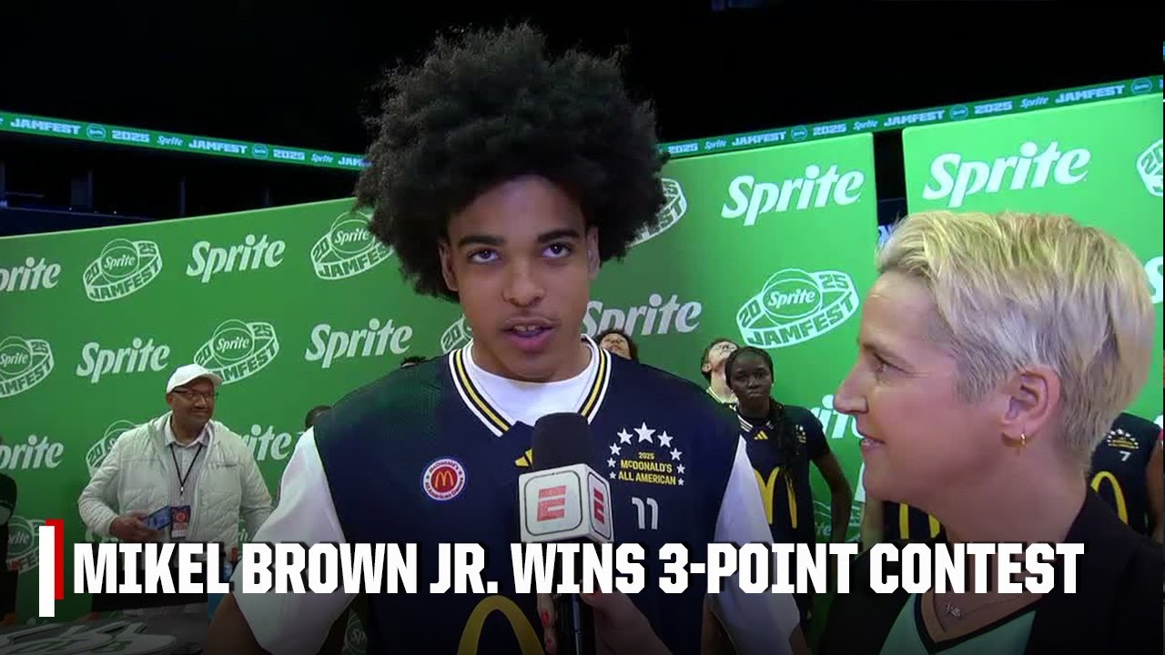 Mikel Brown Jr. wins the 2025 JamFest Boys 3-point Contest 🏆 | SC Next