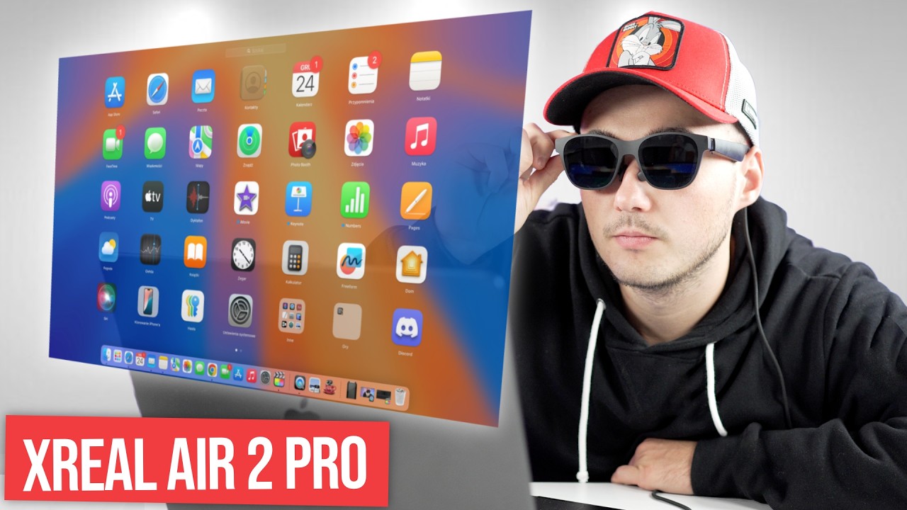 Te inteligentne okulary AR są WYJĄTKOWE | Xreal XREAL Air 2 Pro