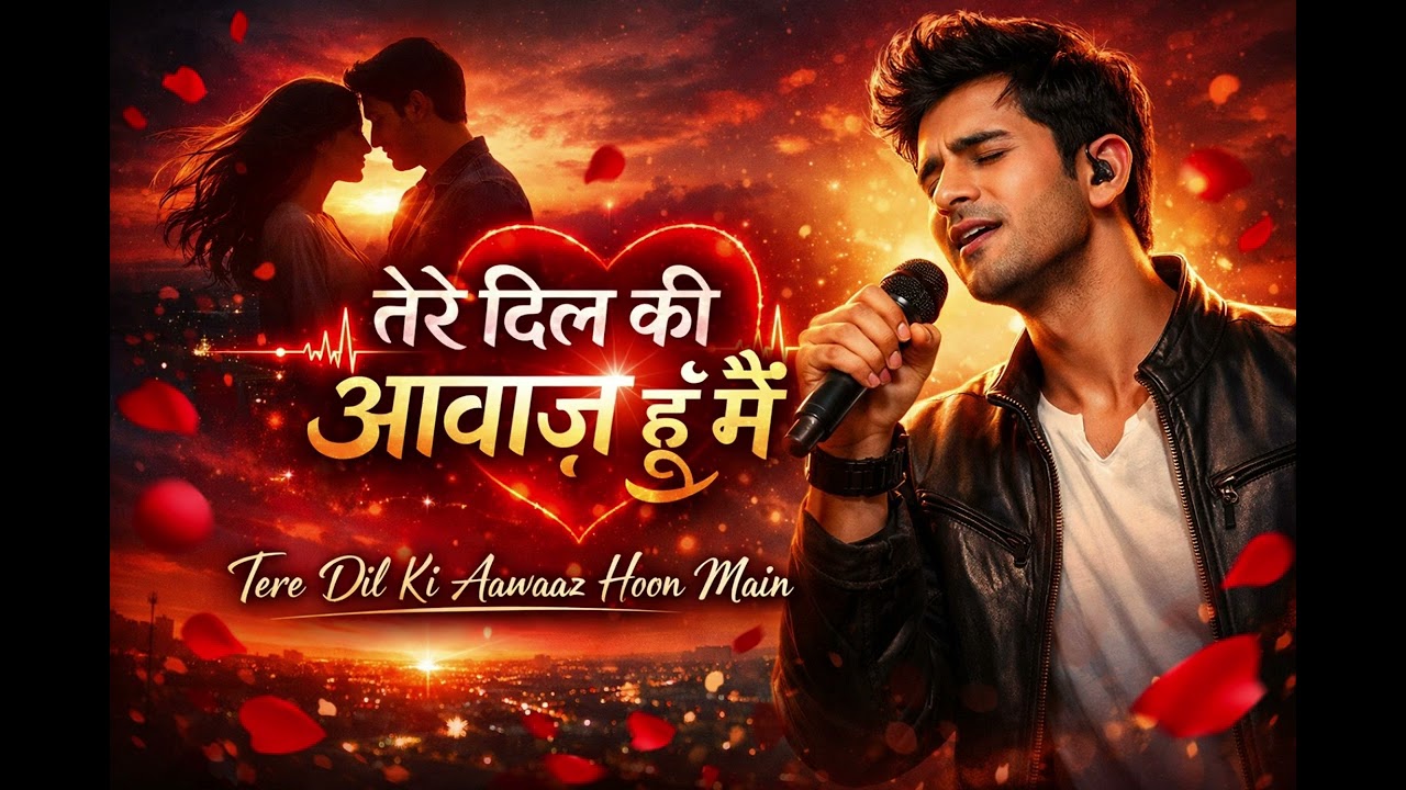 Tere Dil Ki Aawaaz Hoon Main (Male) ❤️ Heart Touching Hindi Love Song 2026 | FrostTuneX