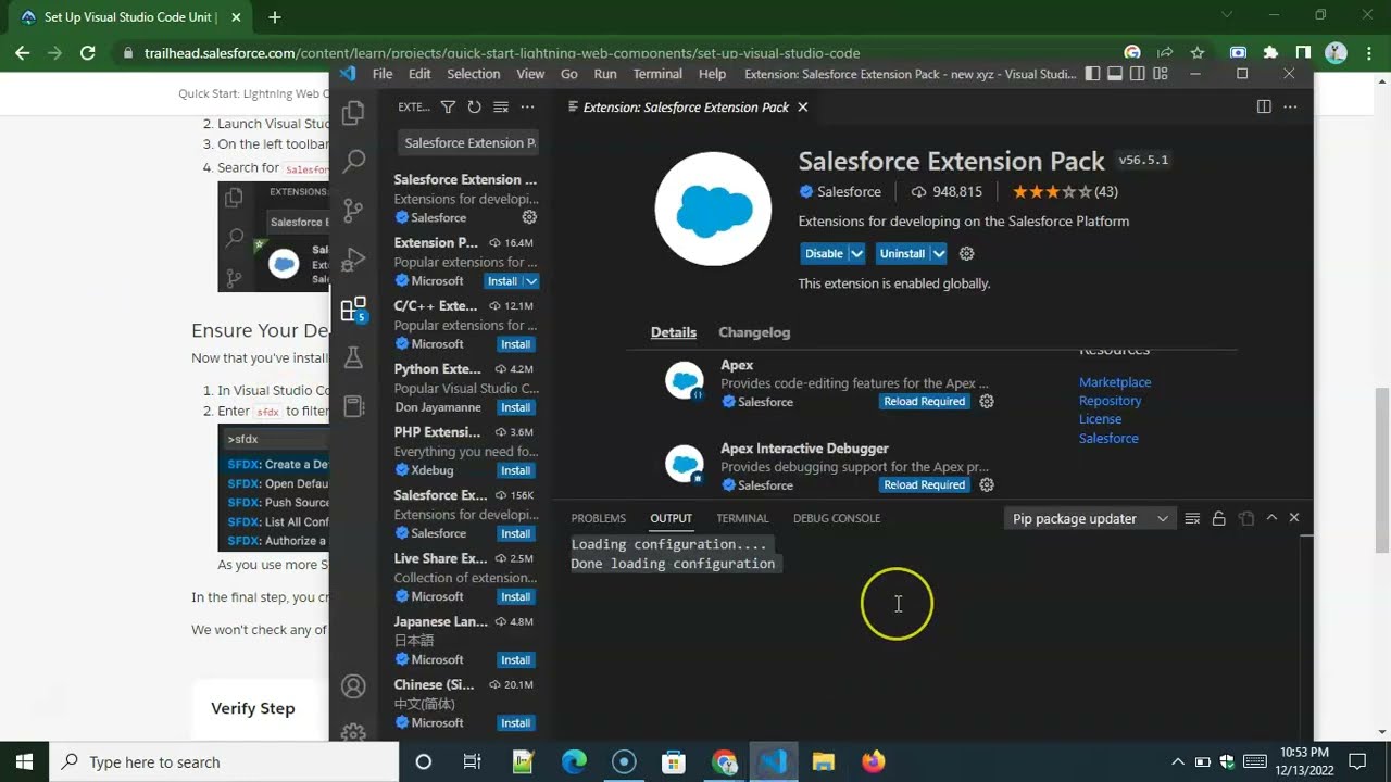 Set Up Visual Studio Code ||Developer Intermediate ||Lightning Web Components