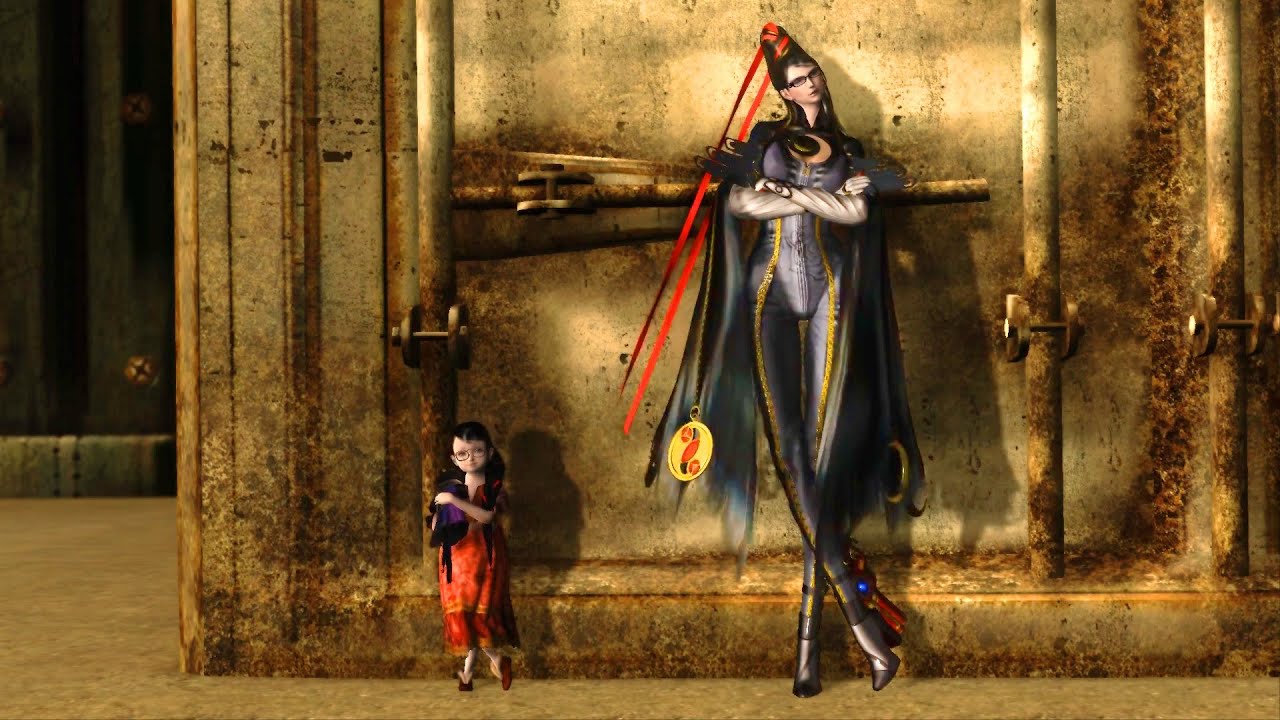 Cereza and Bayonetta Get on Military Airship (Bayonetta 1)