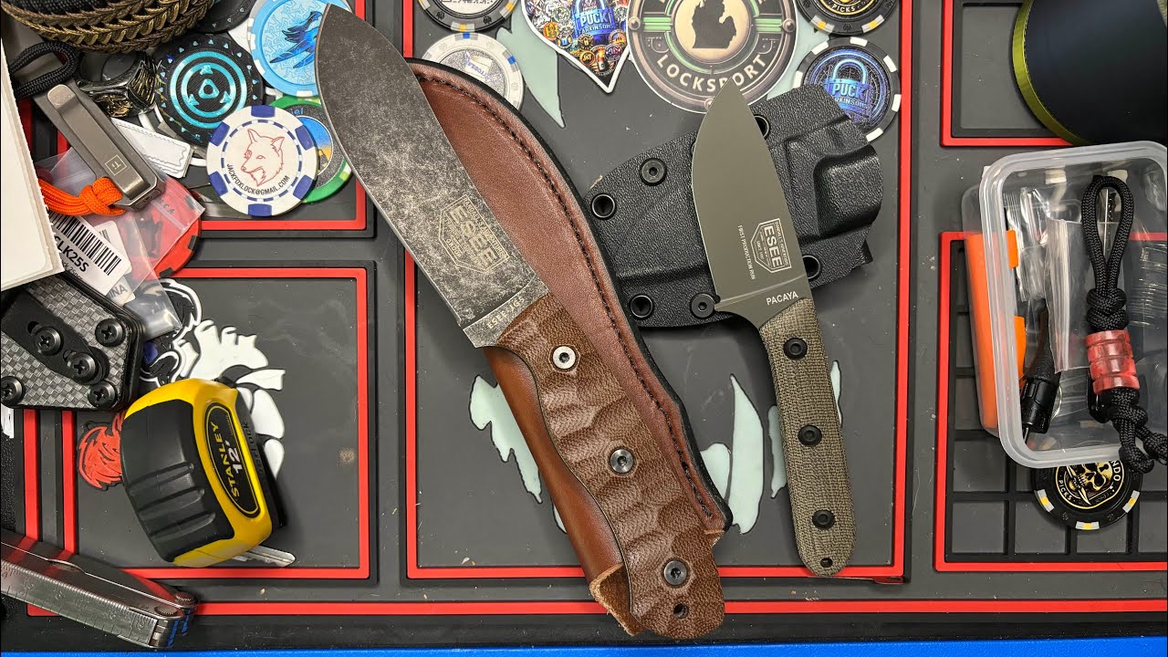 Esee JG5 Nessmuk / Pacaya OD Green unboxing and first impressions!!