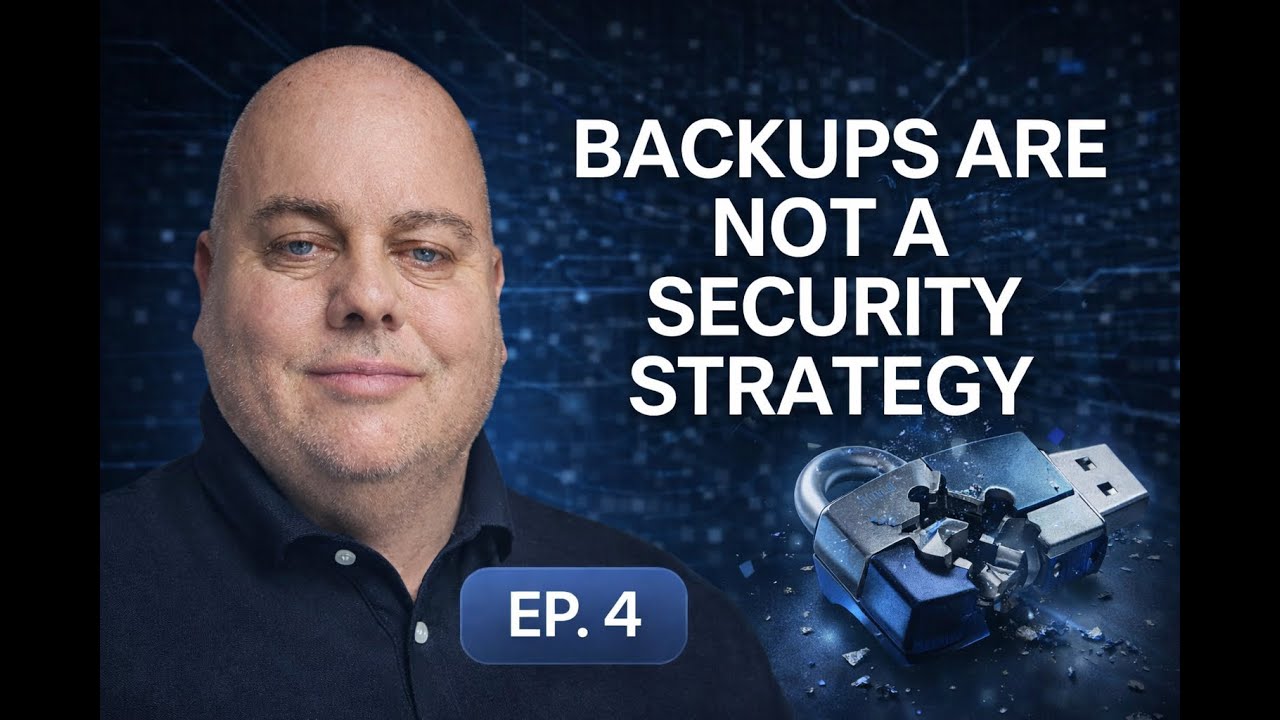 Backups Are Not a Security Strategy | Recovery vs Prevention