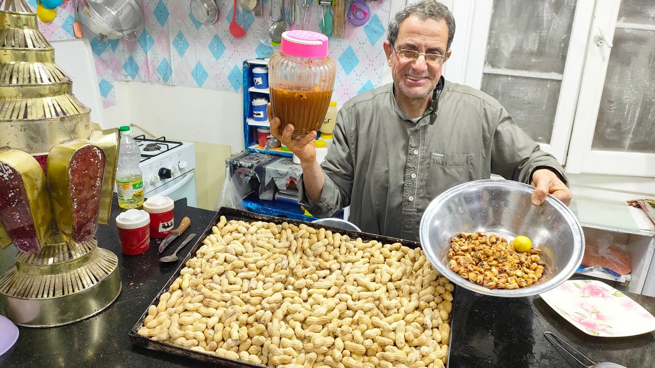 خبرة السنين فى تمليح فول عربيات الترمس 😋 و تحميص السودانى🥜 على أصوله 👌
