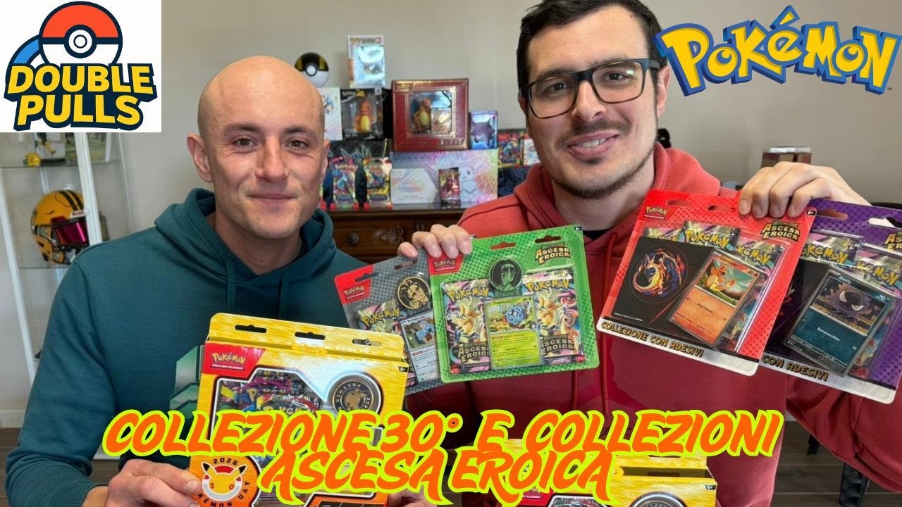 MEGA BATTLE! Apriamo la collezione Pokèmon del 30° e le collezioni di ASCESA EROICA💥