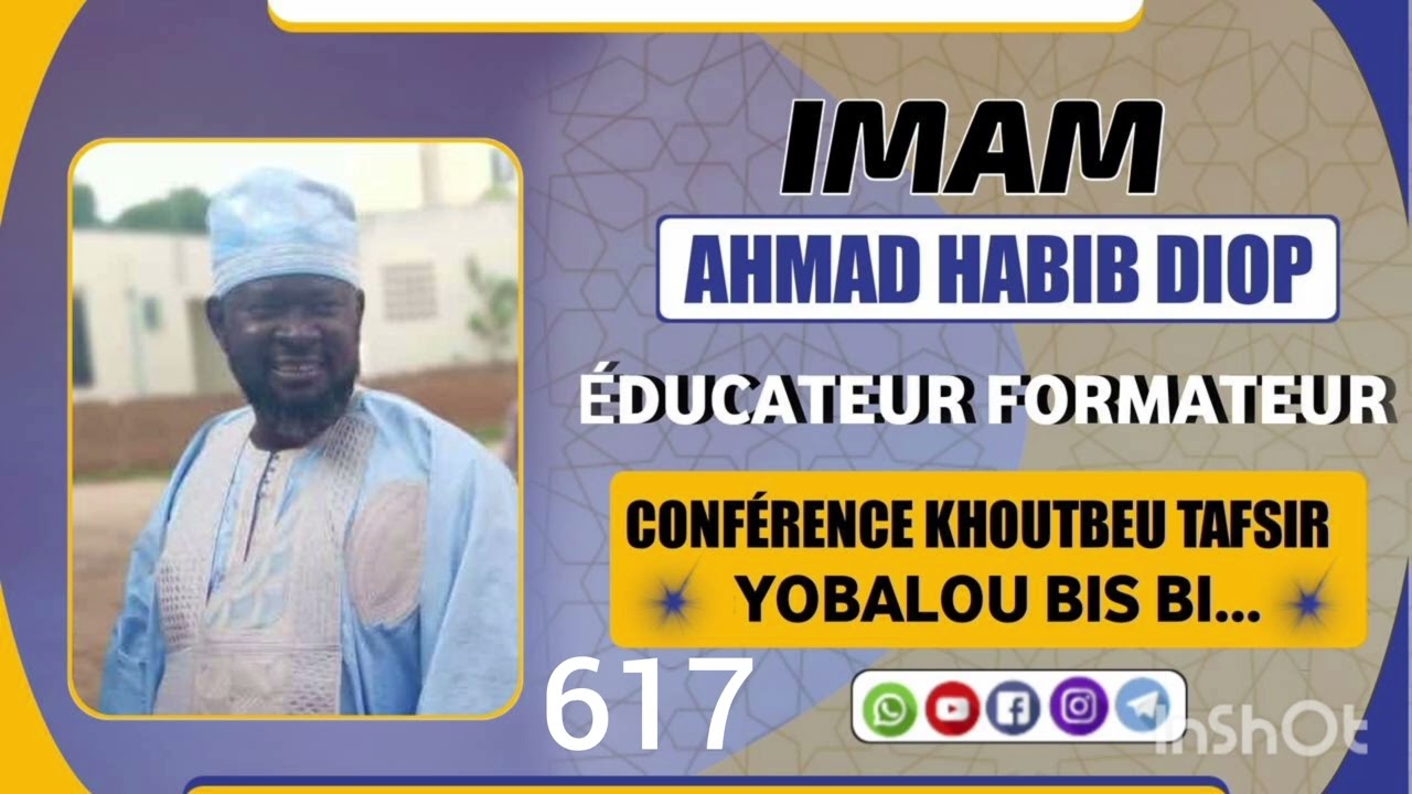 Imam Ahmad Habib Diop Yoballou biss Bi 617