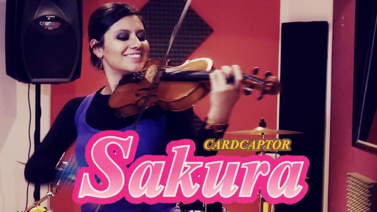 SAKURA Card Captor (Op. 1) ❤  VIOLIN ANIME COVER!