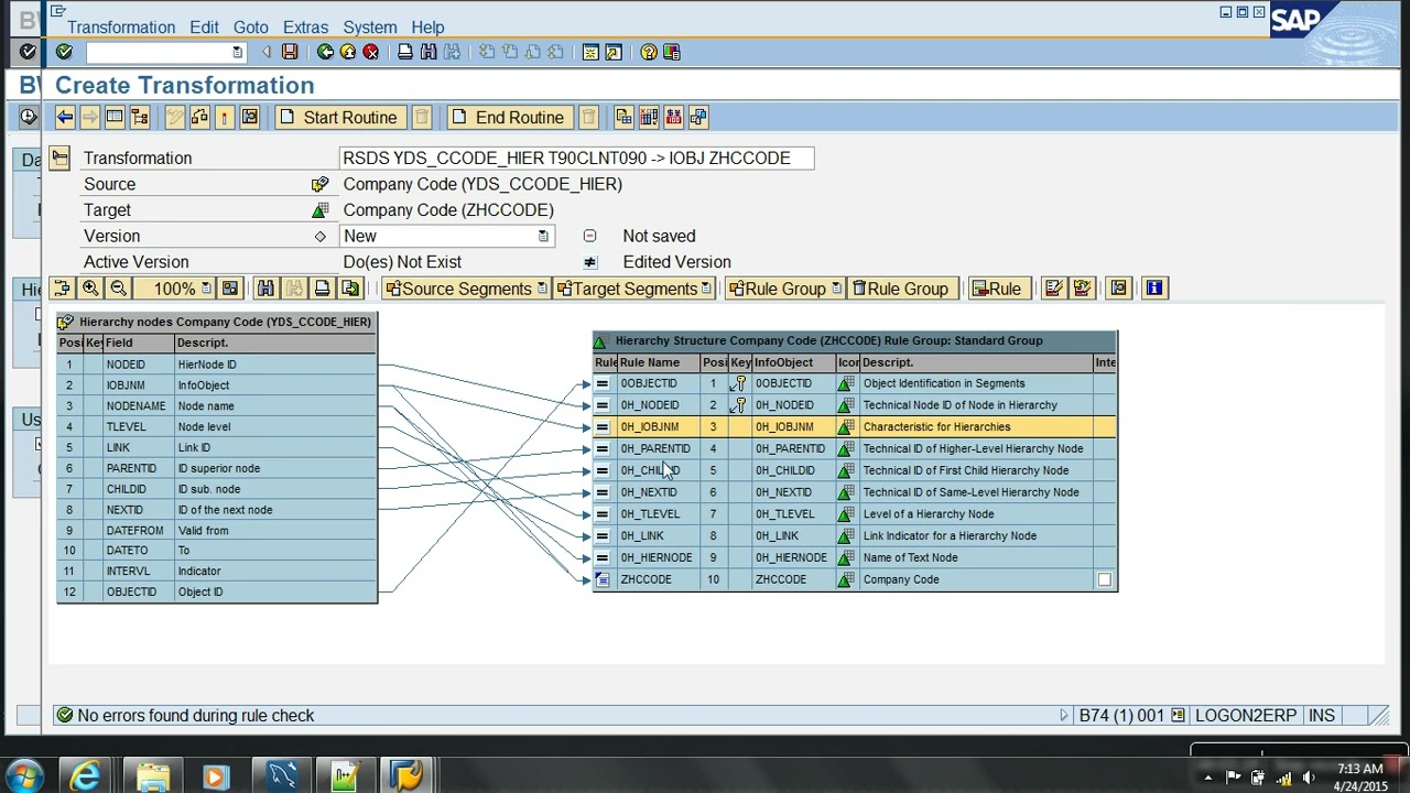 Extracting Hierarchies from ECC using Custom datasource