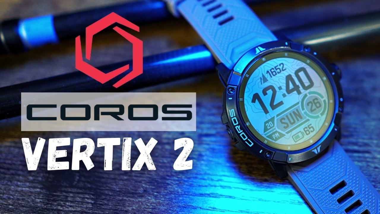 COROS Vertix 2 Dual Frequency GPS Adventure Watch, Topo Maps, INSANE Battery Life!