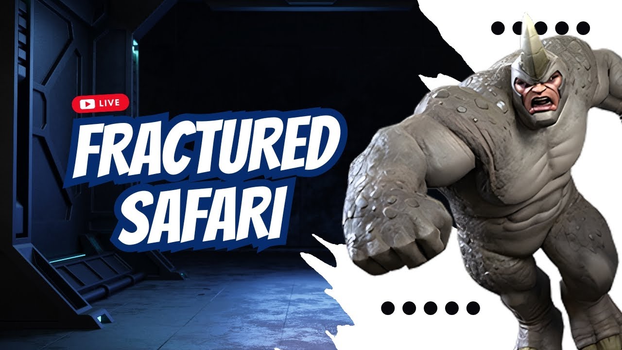 Fractured Safari Side Quest and Farming Units- Marvel contest of champion