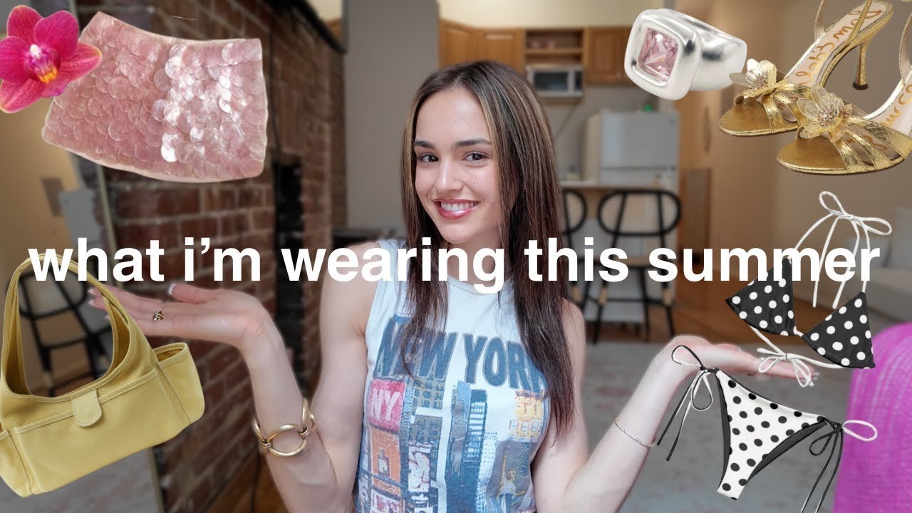 buying my *DREAM*&nbsp;summer wardrobe&nbsp;🍓 & try-on haul! (2025)