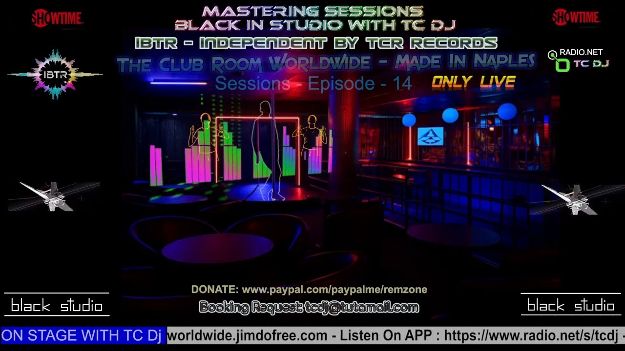 Mastering Sessions Black In Studio With TC Dj Episode 14