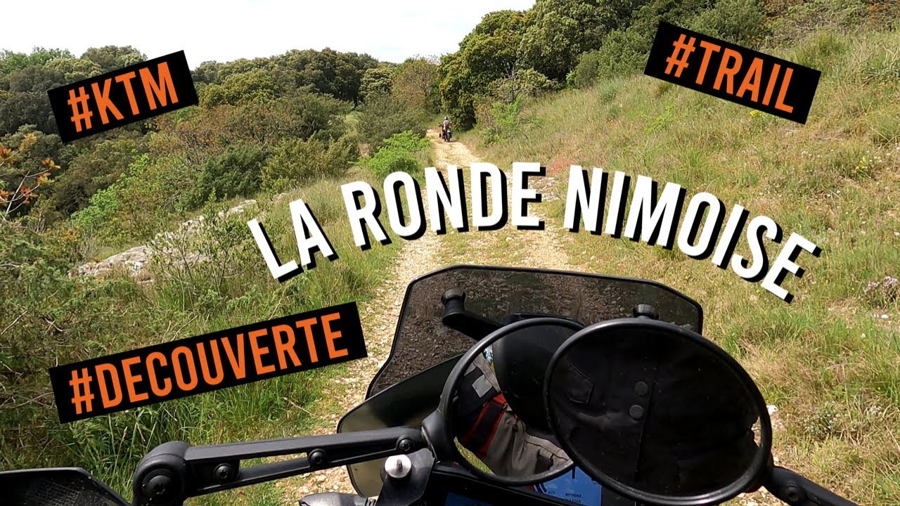 La Ronde Nimoise, une journée moto trail dans le Gard