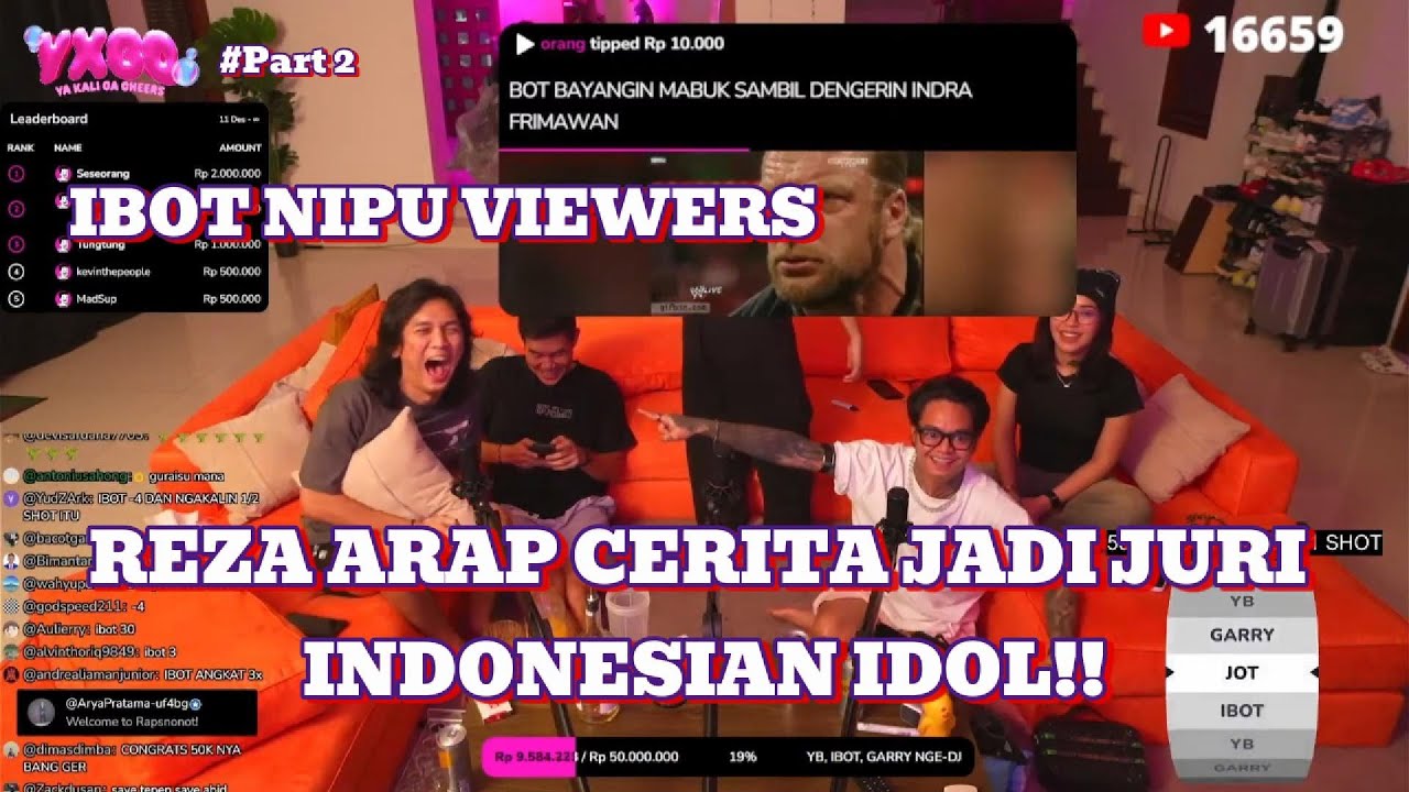 IBOT NIPU VIEWER & BAHAS ARAP DI INDONESIAN IDOL