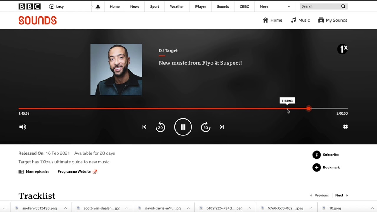 Andie radio 1 extra