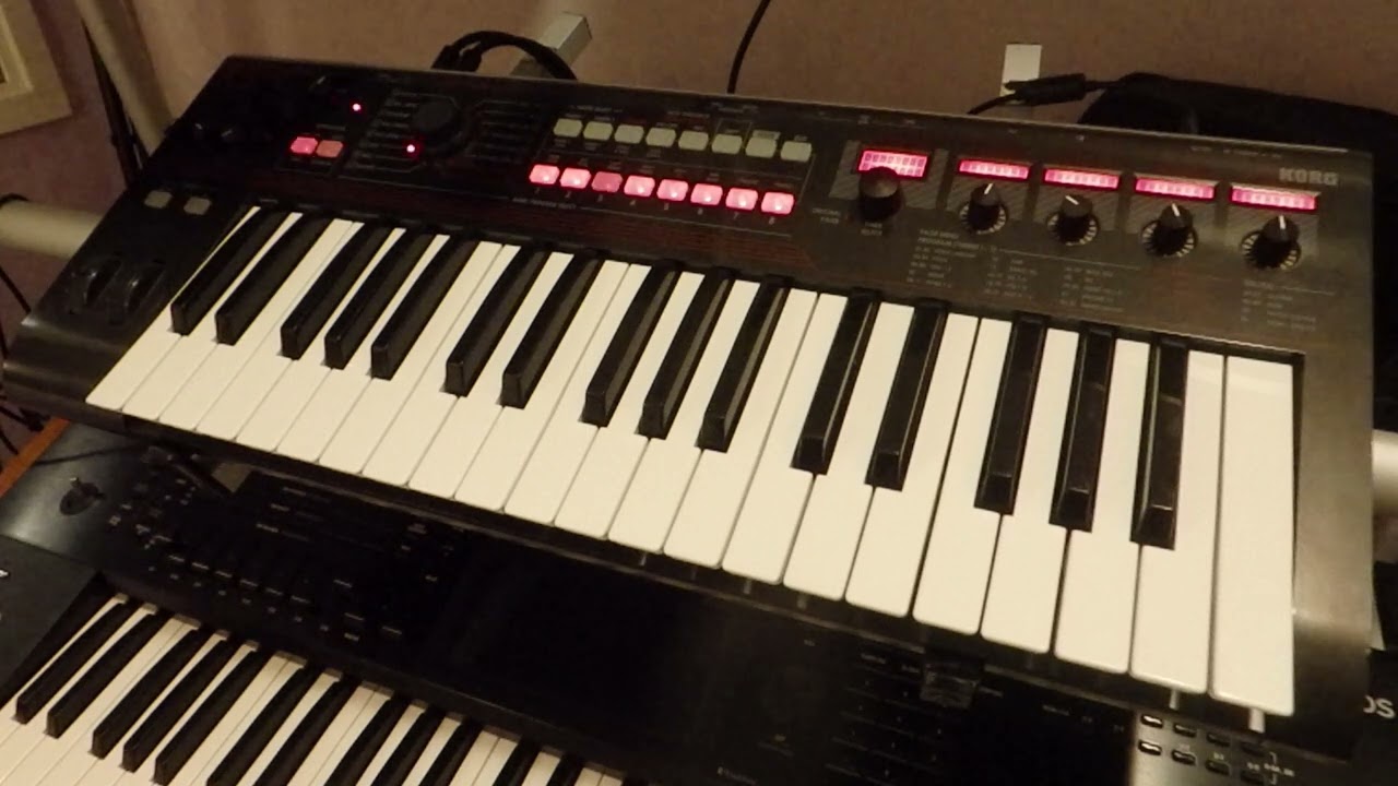 Korg R3 demo Eight Parts 17.3.2023
