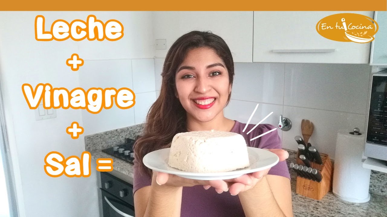 ✅Como hacer QUESO fresco CASERO fácil 🧀 | Solo 3 ingredientes