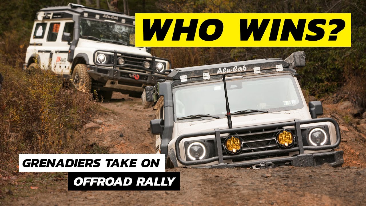 7 Grenadiers Conquer West Virginia's Iconic Overland Routes - The GP Factor Ineos Rally