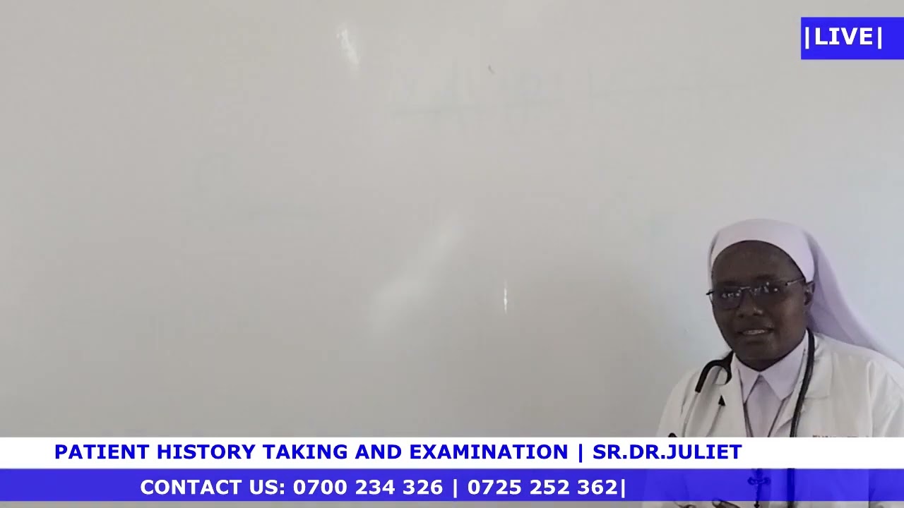 PATIENT HISTORY TAKING AND EXAMINATION