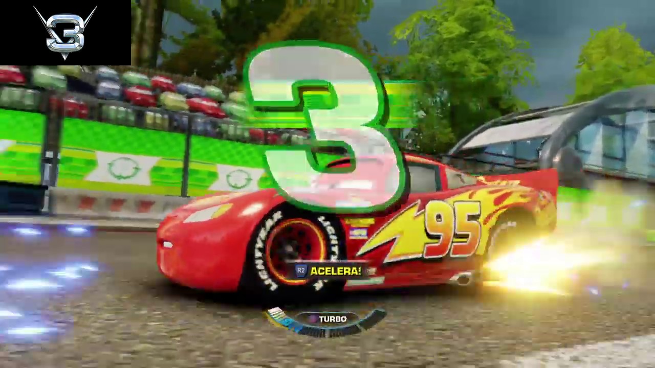 Carros 3: Correndo para Vencer - Correndo a Copa com o Mcqueen em Londres - Prova #2