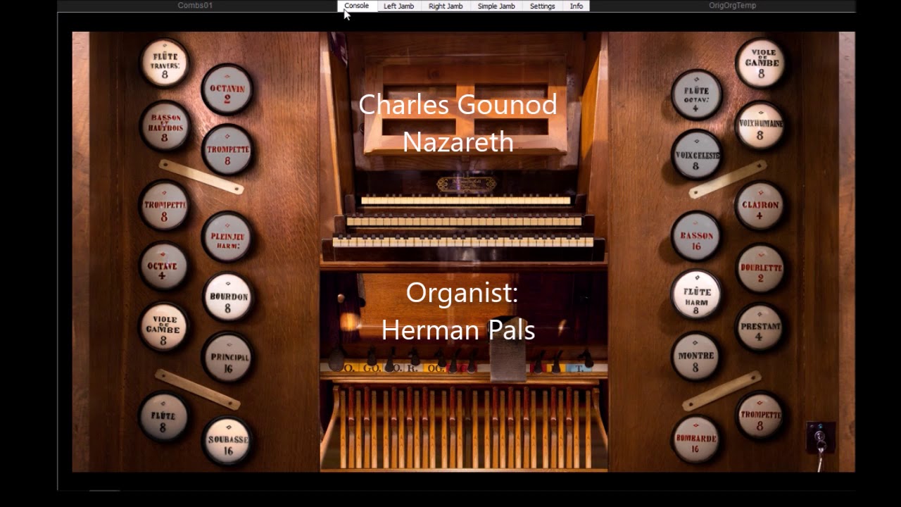 Charles Gounod Nazareth  (Hauptwerk Oloron)