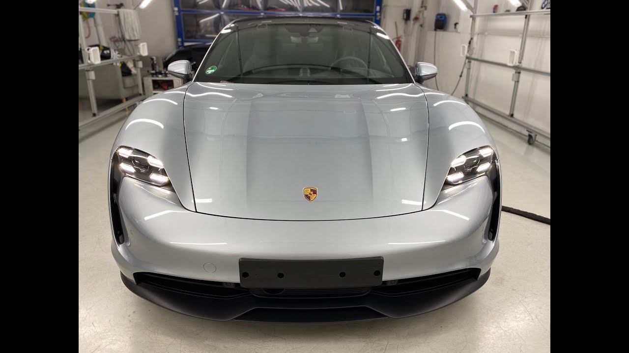 PORSCHE TAYCAN - Detailing KERAMIKVERSIEGELUNG  - Paddy poliert PS Car Garage