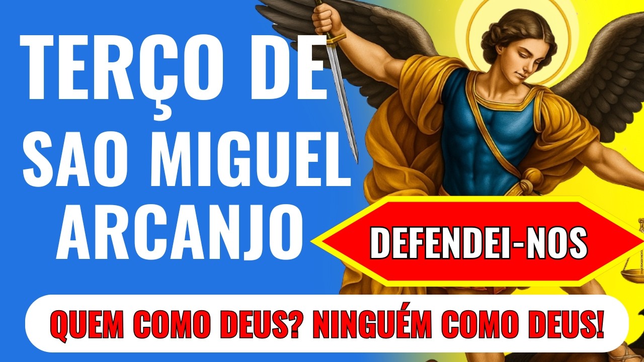🙏📿31/01/2026 ✝️TERÇO DE SÃO MIGUEL ARCANJO🛐   pela Cura, Proteção, Emprego & Prosperidade