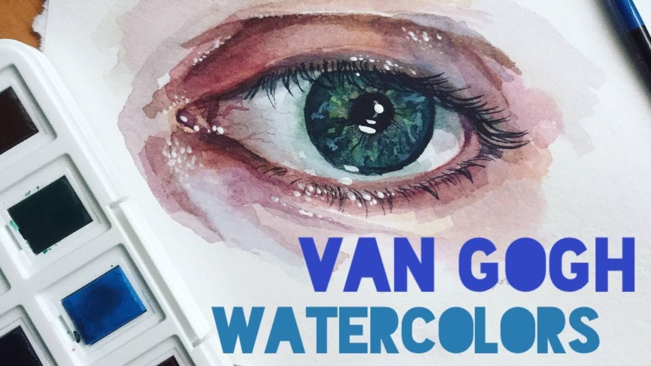 ROYAL TALENS VAN GOGH WATERCOLOR  +  PAINTING EYE