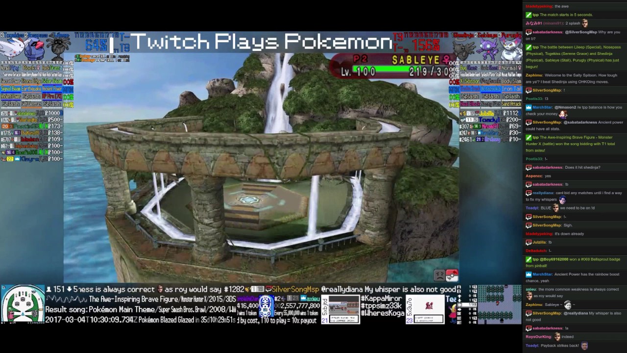 Twitch Plays Pok&eacute;mon Battle Revolution - Match #72178