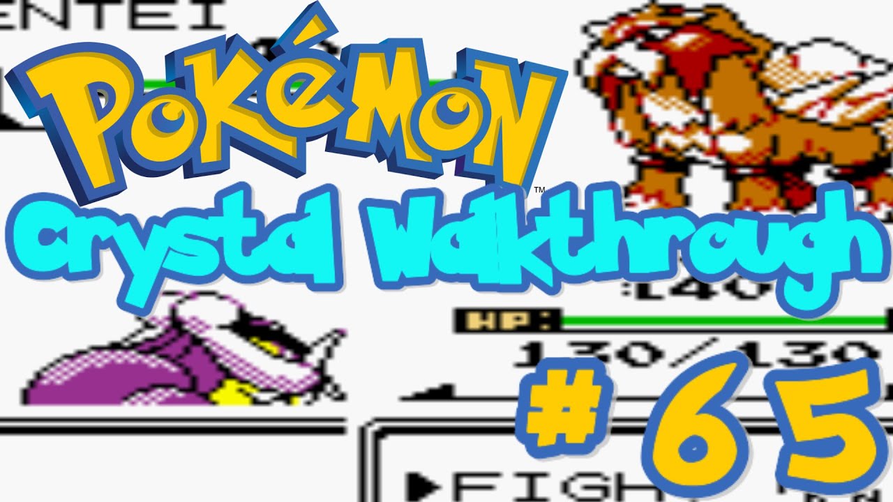 Pokémon Crystal Walkthrough Part 65: How to Find Raikou and Entei!