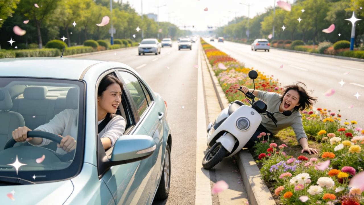 巴山楚水凄凉地，闺蜜差点撞死me！互坑日常又疯又好笑，这友情也太真实了！ #搞笑 #搞笑视频 #搞笑日常