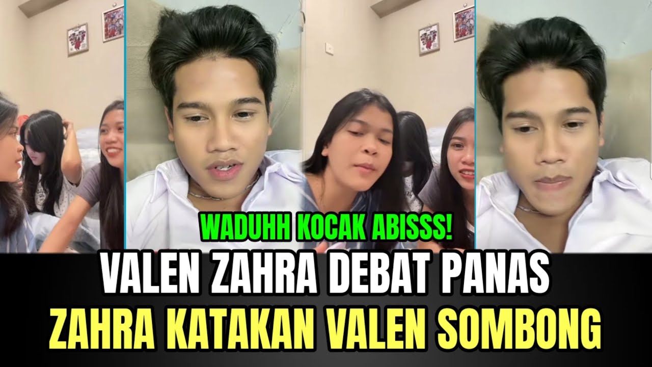 Valen Zahra Debat Panas, Zahra Katakan Valen Sombong Banget!