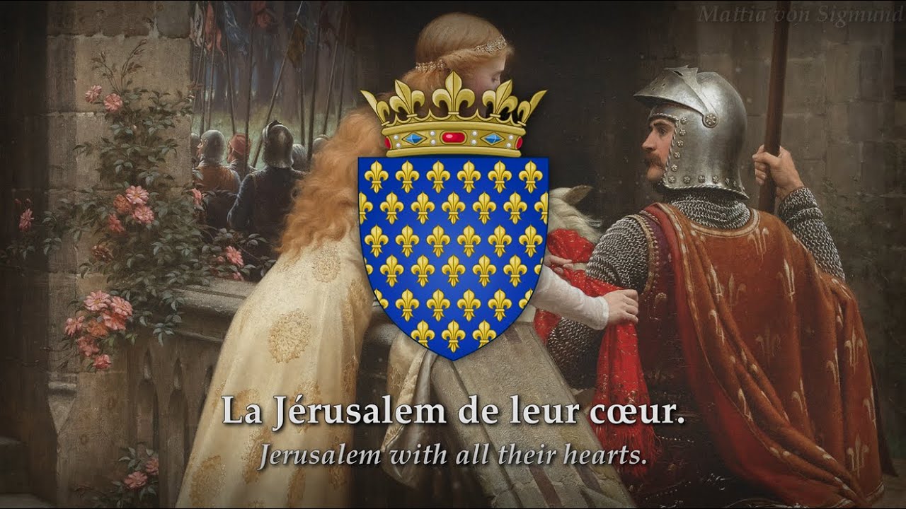 Les Terres Saintes (The Holy Lands) French Crusading & Monarchist Song [FULL VERSION]