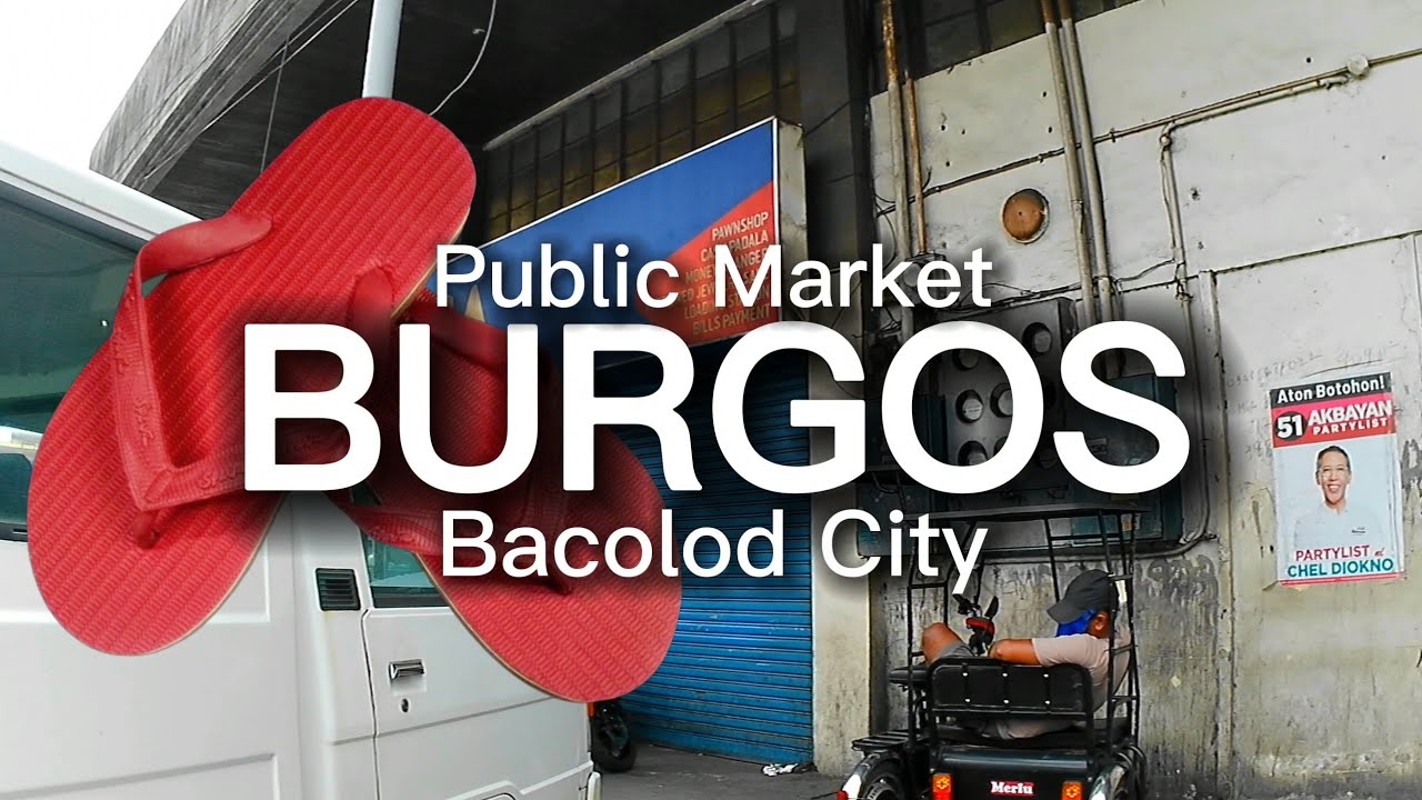 Burgos Public Market Vendors: Bacolod City Walking Tour: #streetscenery #walkingtour